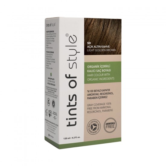 Tints Of Style 5D Açık Altın Kahve Light Golden Brown